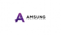 Amsung Letter A Logo Screenshot 2