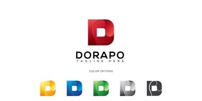 Dorapo Letter D logo