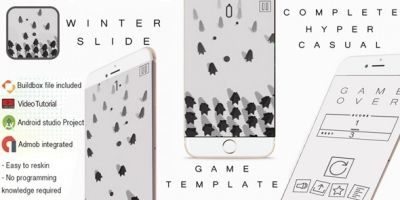 Winter Slide Buildbox 3 Template With Admob