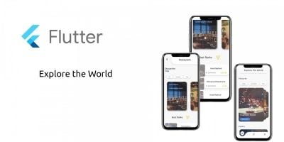 Explore The World - Flutter UI Template