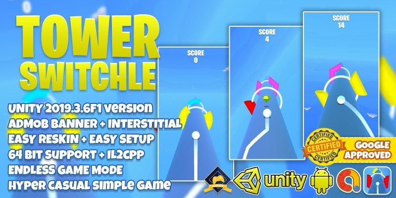 Tower Switchle Unity3D Source Code
