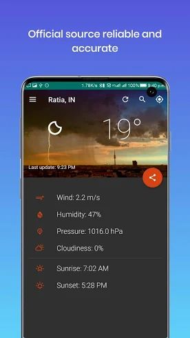 android weather app source code free download