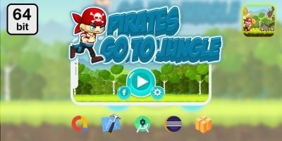Pirates Go To Jungle Buildbox Template