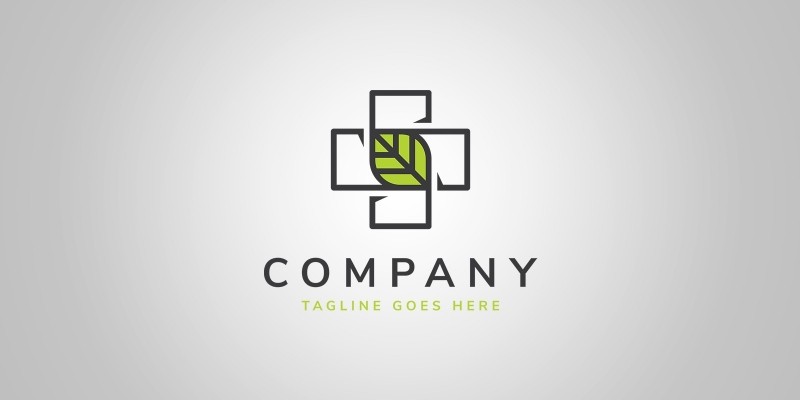 Eco Pharmacy Logo Template