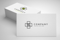 Eco Pharmacy Logo Template Screenshot 1