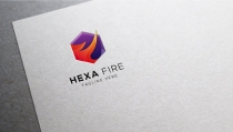 Hexa Fire Logo Screenshot 1