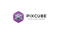 Pixcube - Logo Template Screenshot 3