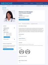 Mediche Health Care and Medical WordPress Theme Screenshot 5