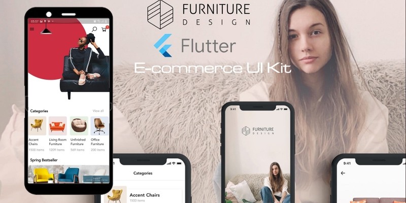 E-Commerce UI Kit Flutter