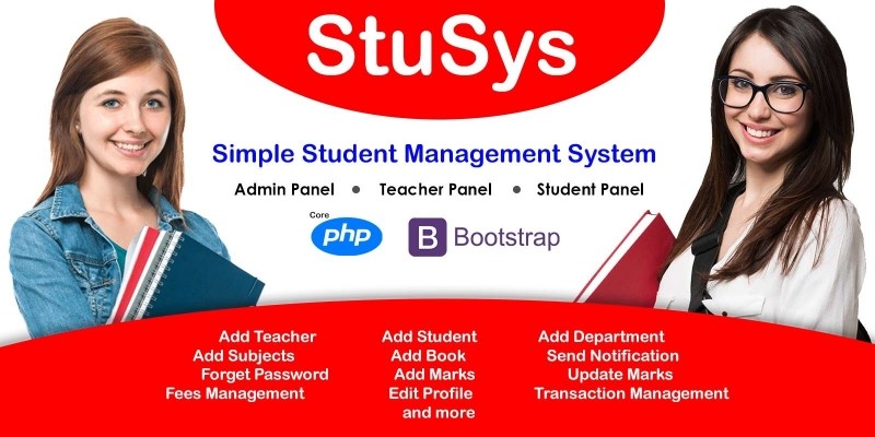 StuSys - Student Management System PHP Script