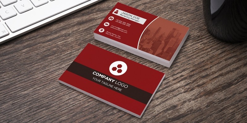 Clean And Simple Business Card Template