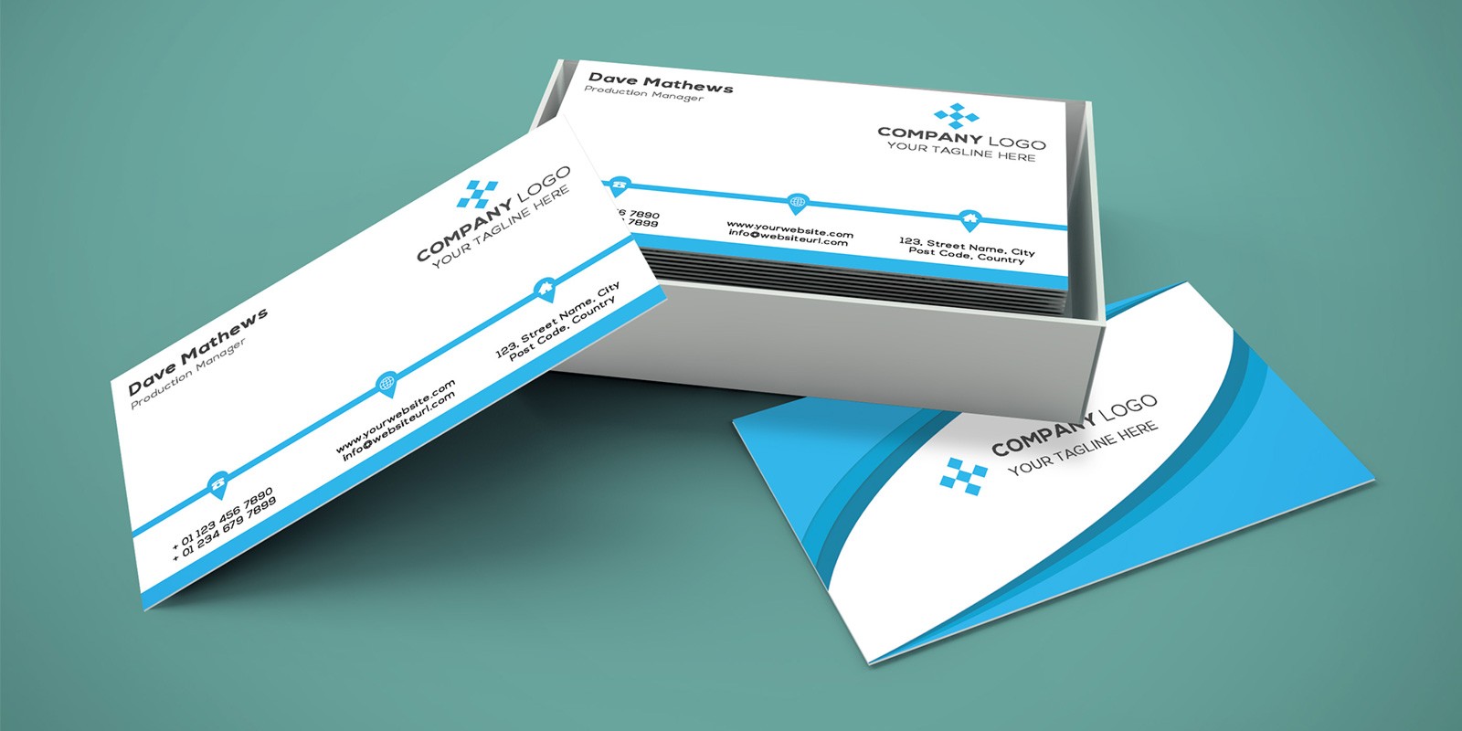 Simple and Creative Business Card Template