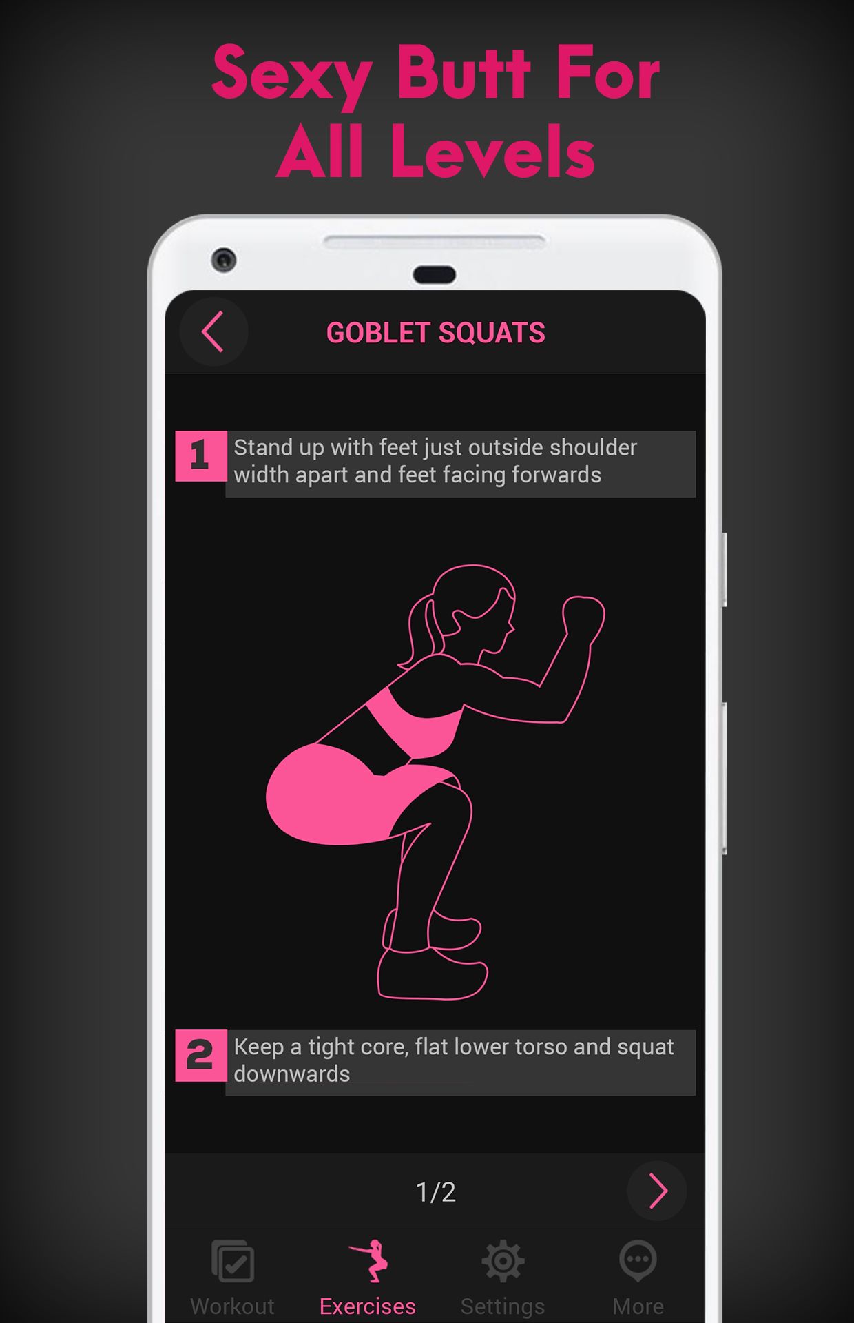 Women Workout - Android App Template by Vocsy | Codester