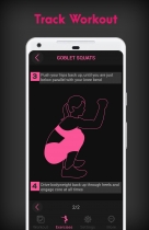 Women Workout - Android App Template Screenshot 4