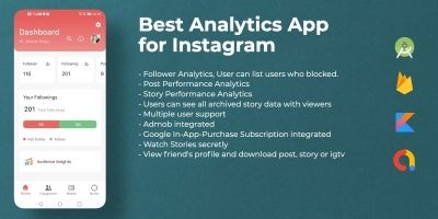 Insights for Instagram - Android Source Code