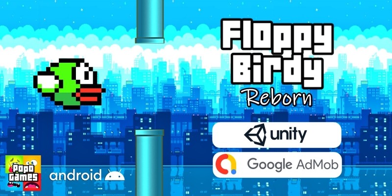 Floppy Birdy Reborn Unity Game