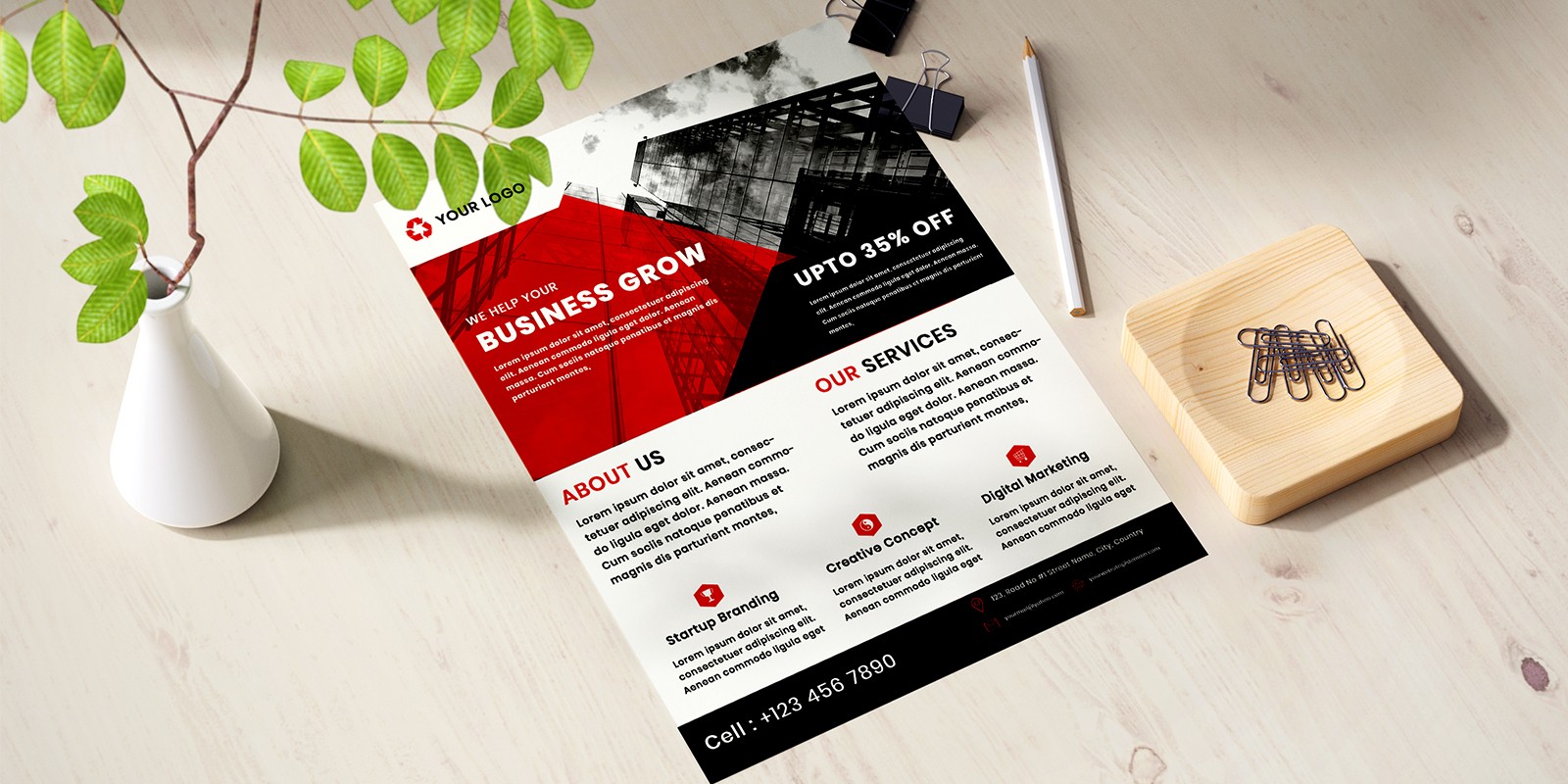 Creative Corporate Flyer Template