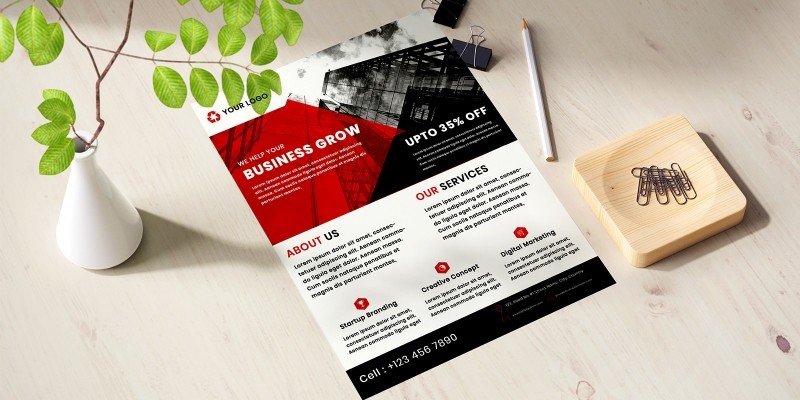 Creative Corporate Flyer Template 