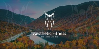 Aesthetic Fitness Logo