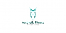 Aesthetic Fitness Logo Screenshot 1