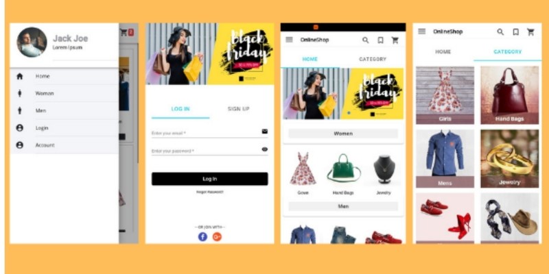 Ecommerce Ionic 4 Template