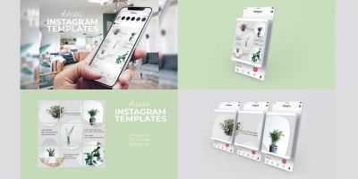 Artistic Instagram Feed Templates