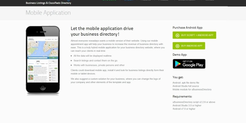 Business Directory Listing App For Android