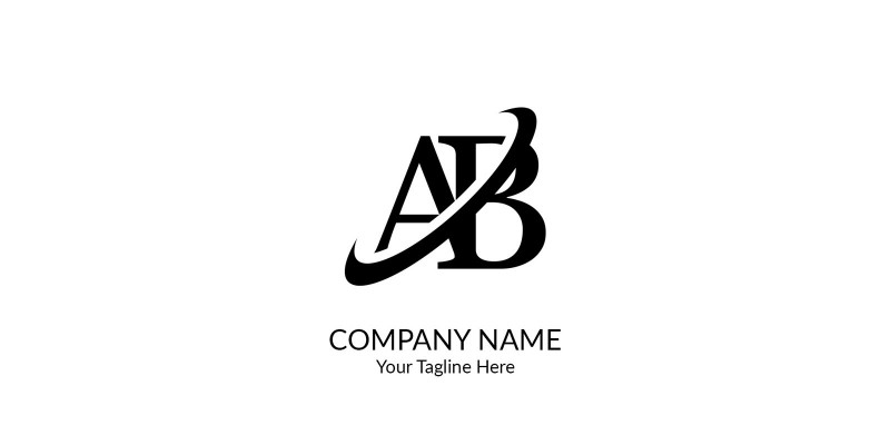 Letter AB Logo