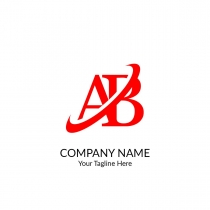 Letter AB Logo Screenshot 4