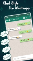 Chat Styler For Whatsapp - Android Source Code Screenshot 1
