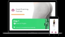 30 Days Butt Challenge - Ionic 4 App Template Screenshot 3