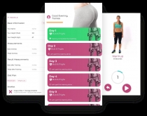30 Days Butt Challenge - Ionic 4 App Template Screenshot 4