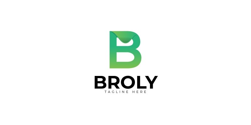 Broly Letter B Logo