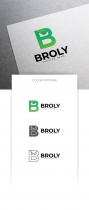 Broly Letter B Logo Screenshot 1