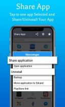 Share Application - Android Source Code Screenshot 3