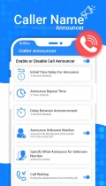 Caller Name Announcer - Android App Source Code Screenshot 2
