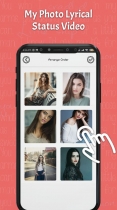 My Photo Lyrical Video Status Maker - Android App Screenshot 4