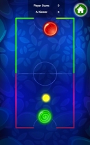 Neon Air Hockey - Unity Project Screenshot 2