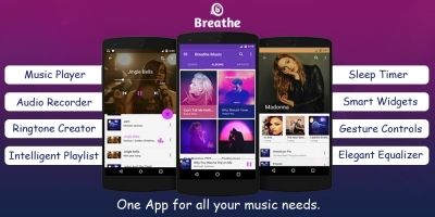Breathe Music Player - Android Source Code