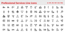 Professional Services Vector Icons Screenshot 1