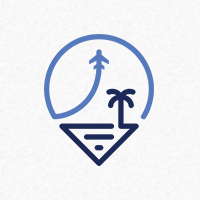 Travel Pin Logo Template