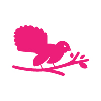 Bird Sitting Tree Logo 