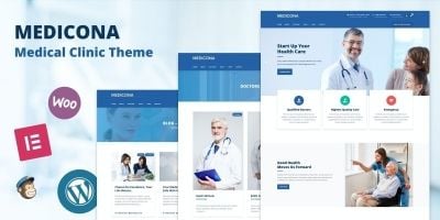 Medicona - WordPress Medical Clinic Theme