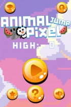 Animal Jump Pixel 64 bit - Buildbox Template Screenshot 4