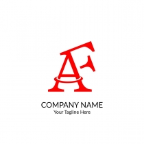 Letter AF Logo Screenshot 2