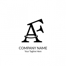 Letter AF Logo Screenshot 5