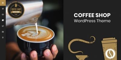 Coffee Shop - WordPress Theme