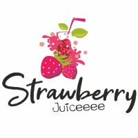 Strawberry Juice Logo