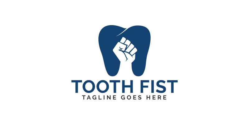 Tooth Fist Logo Design