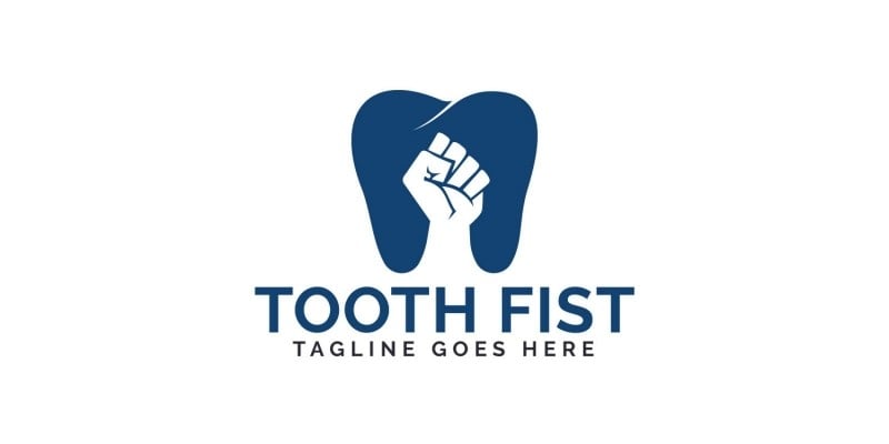 Tooth Fist Logo Design